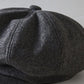 Fashinable Vintage Quilted Peaked Cap