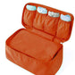 Underwear Organizer Large Compartment Lightweight Double Layer Cosmetic Bag Bra Bag