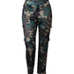 Plus Size Camouflage Print Pocket Design Cargo Pants