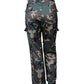 Plus Size Camouflage Print Pocket Design Cargo Pants