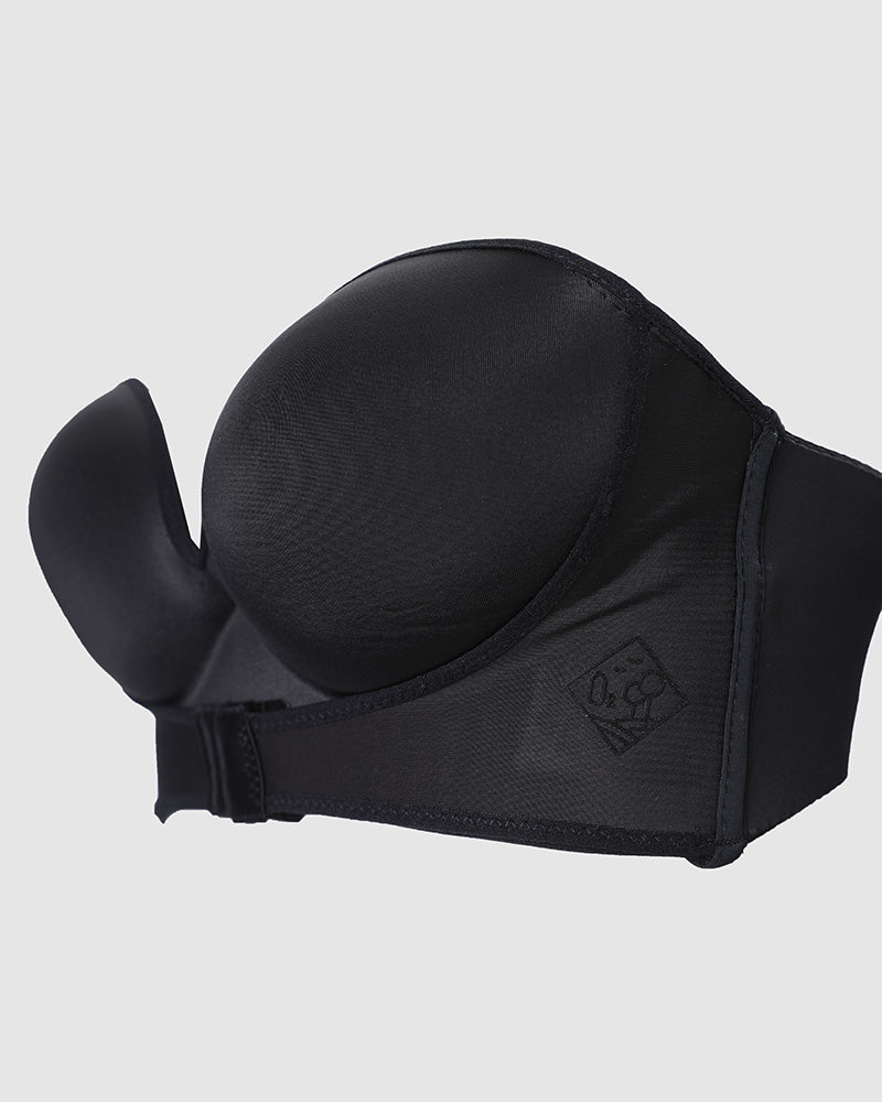 Invisible Bras Front Closure Push Up Brassiere Strapless Seamless Bralette