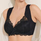 Crochet Lace Hook Front Wireless Lifting Bralette