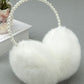 1PCS Faux Fur Beaded Winter Earmuffs Ear Warmers