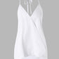 Halter Sleeveless Wrap Tank Top