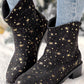 Star Chunky Heel Ankle Boots