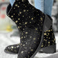 Star Chunky Heel Ankle Boots