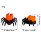 12pcs Halloween Decorations Battery Operated Spider Tealights Set