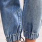 Zipper Fly Pocket Design Ripped Jeans