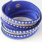 1pcs Leather Multi layer Wide Bracelet