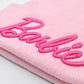 Barbie Letter Embroidery Winter Thermal Knit Hat