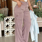 High Waist Wide Leg Cargo Pants