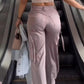 High Waist Wide Leg Cargo Pants