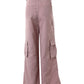 High Waist Wide Leg Cargo Pants