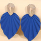 1Pair Vintage Leaf Shape Geometric Earrings