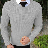 gray-Men_s-Long-Sleeve-Cable-Knit-Sweater-Pullover-Fisherman-Tops-Crewneck-Sweater-Slim-Fit-G079  800 × 800 px