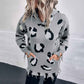 gray-Womens-VNeck-Hooded-Sweaters-Striped-Loose-Long-Sleeve-Lightweight-Pullover-Knit-Jumper-with-Pocket